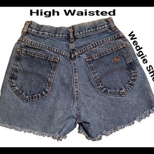 80s Fashion  Chic Cut off shorts